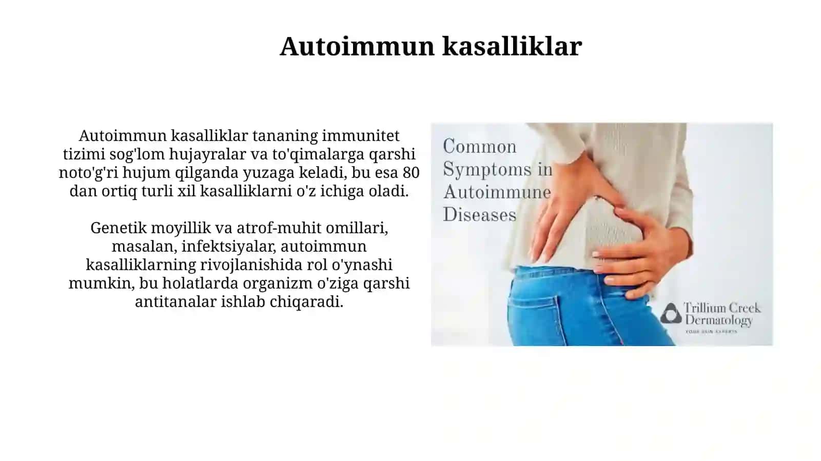 Immun tizim kasalliklari 4