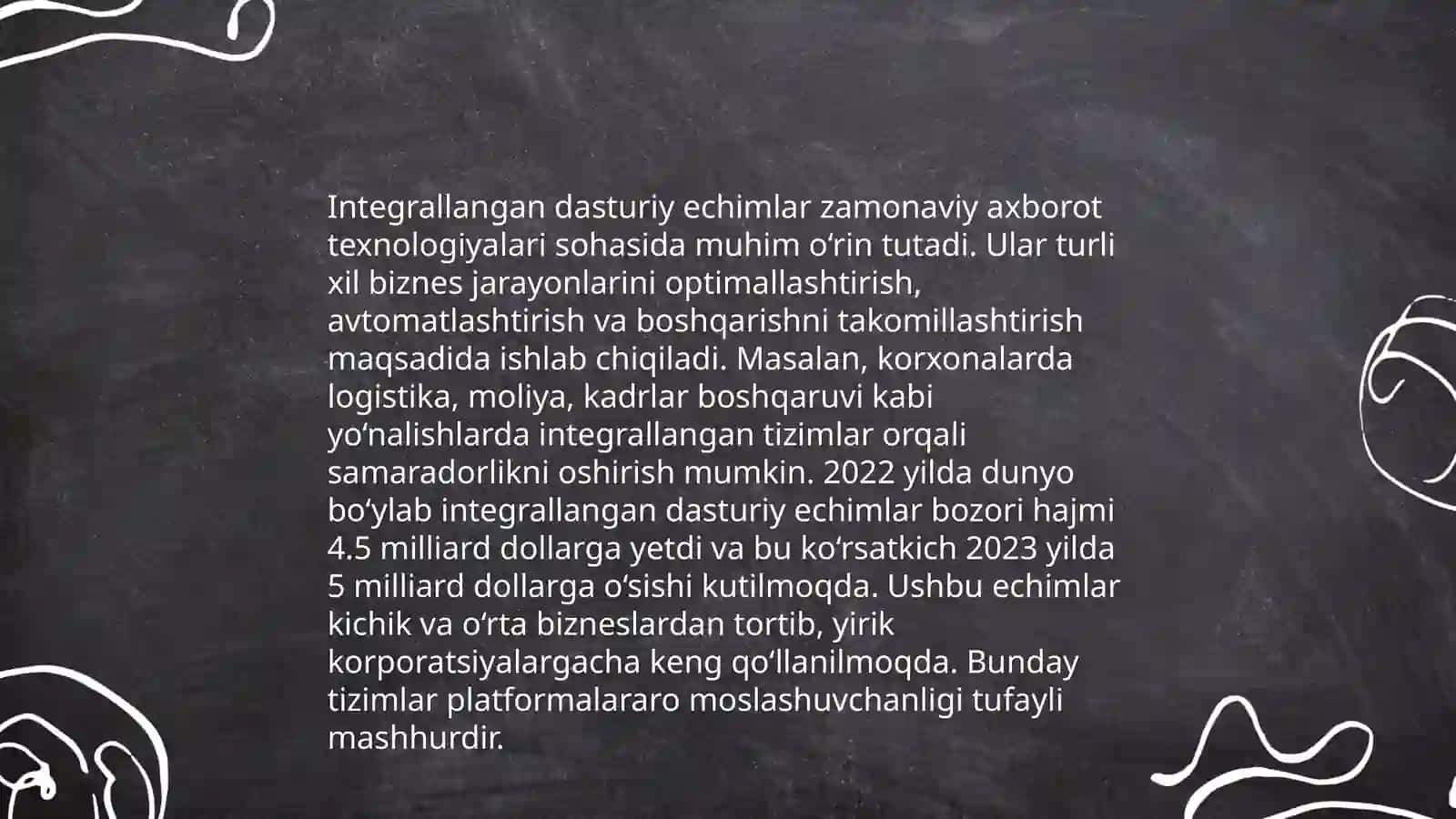 Zamonaviy integrallangan hisoblash dasturlari paketi 4