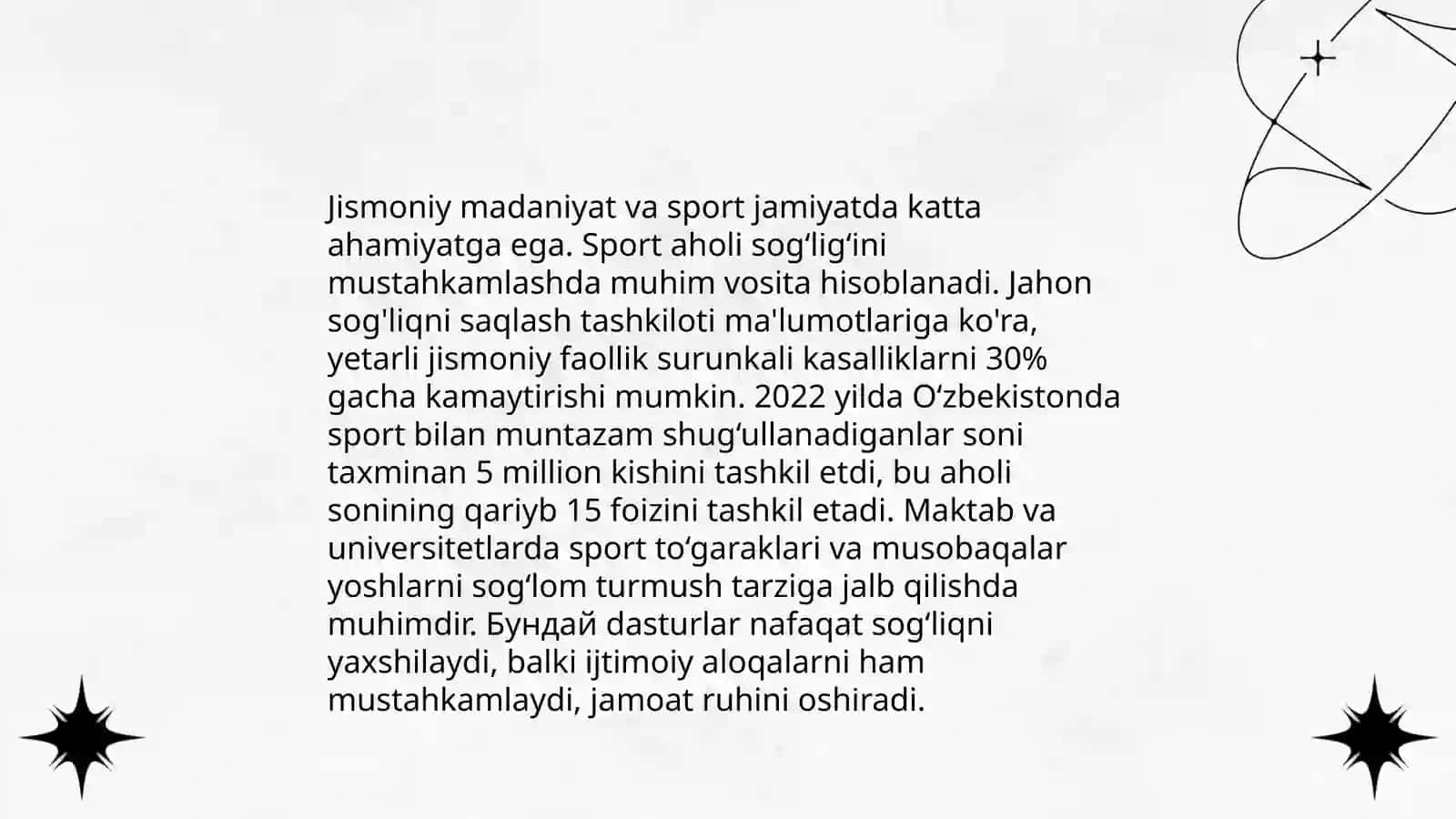 Jismoniy madaniyatning jamiyatdagi shakillari 4