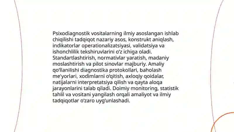 Ilmiy Psixodiagnostika va Amaliy Psixodiagnostika 4