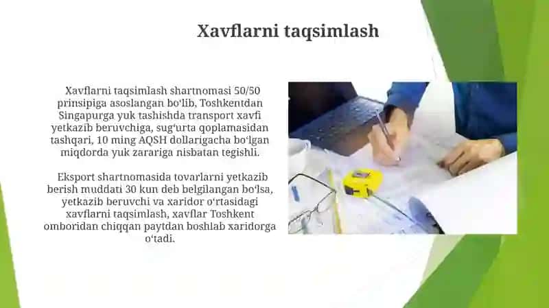 Eksport shartnomasini tuzish 4