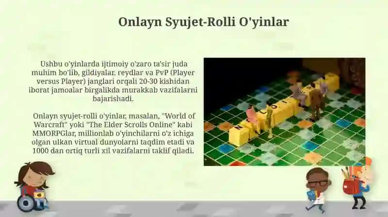 Syujetli-rolli o‘yinlar turlari 4