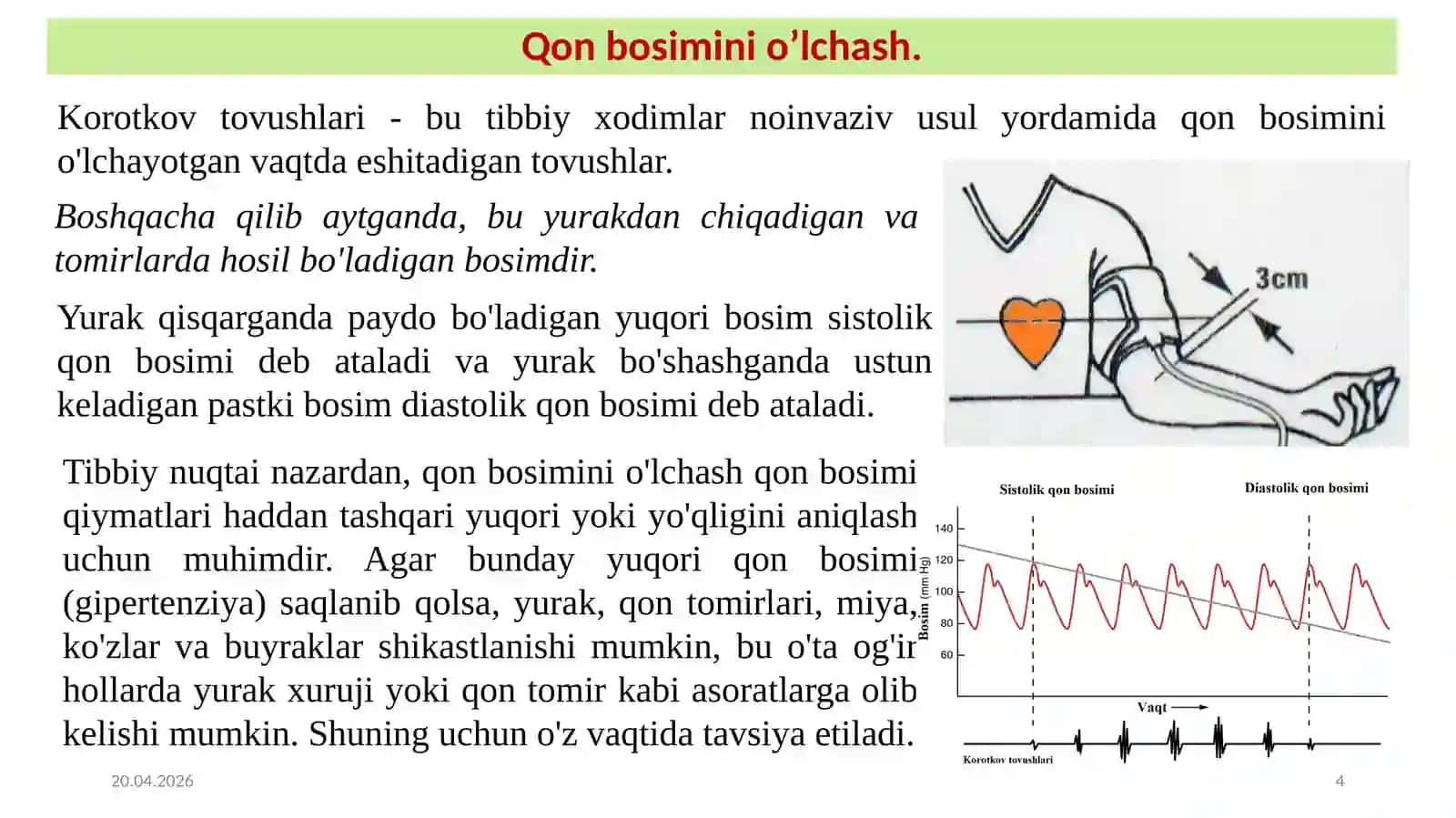 klinikada qon bosimini oʻlchash ishi 4
