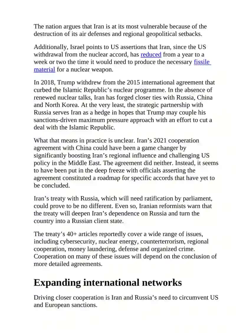 Iran-Russia Partnership Treaty 4