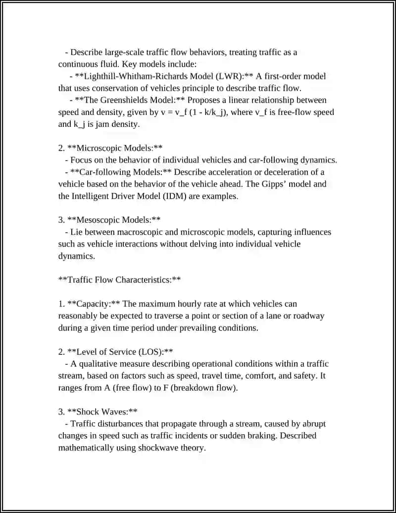 TRAFFIC MANAGEMENT STUDENT 4