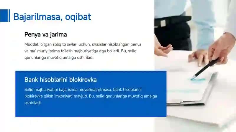 Soliq majburiyati va undirish 4