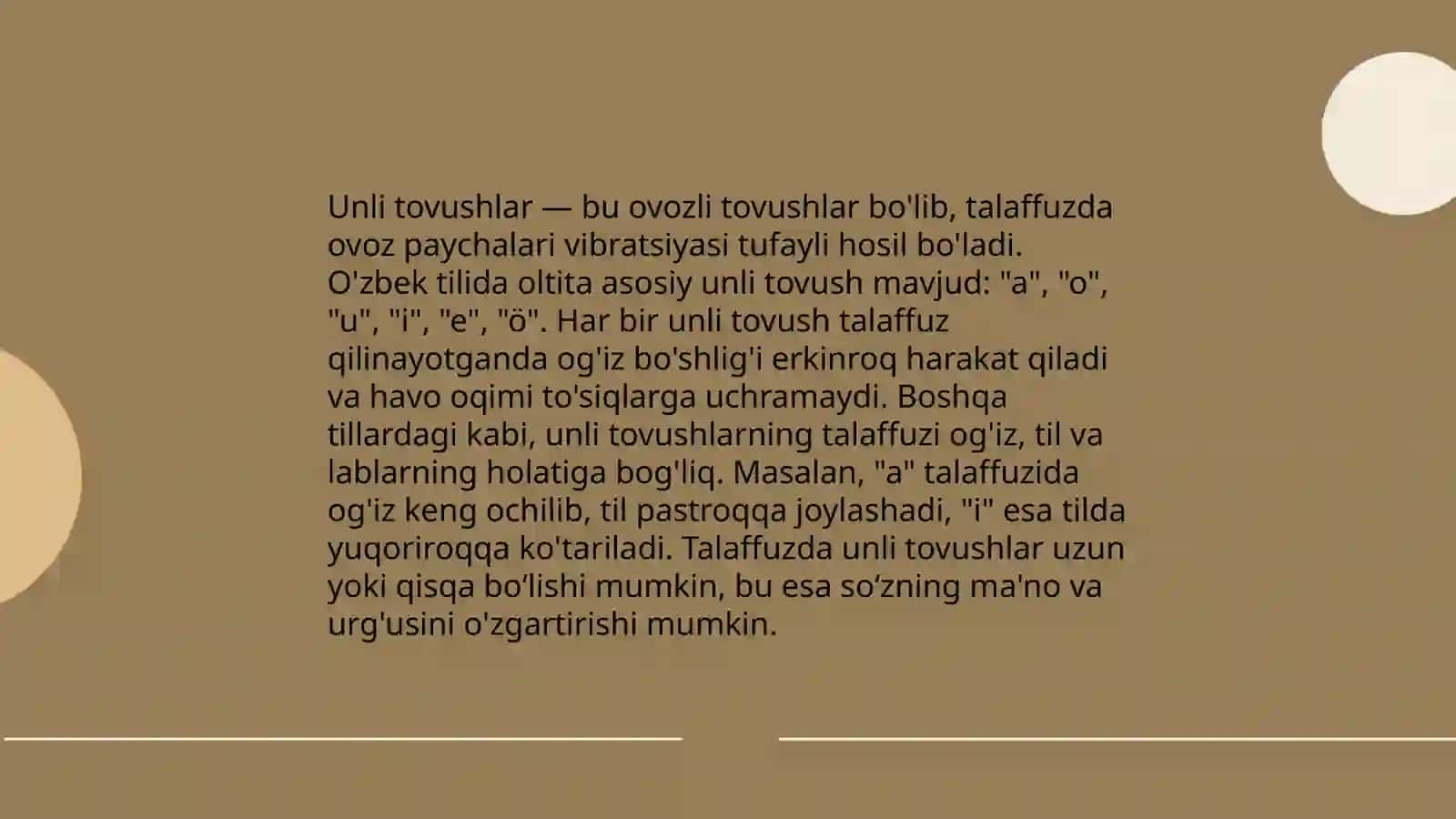 Oʻzbek adabiy tilining talaffuz meʼyorlari 4