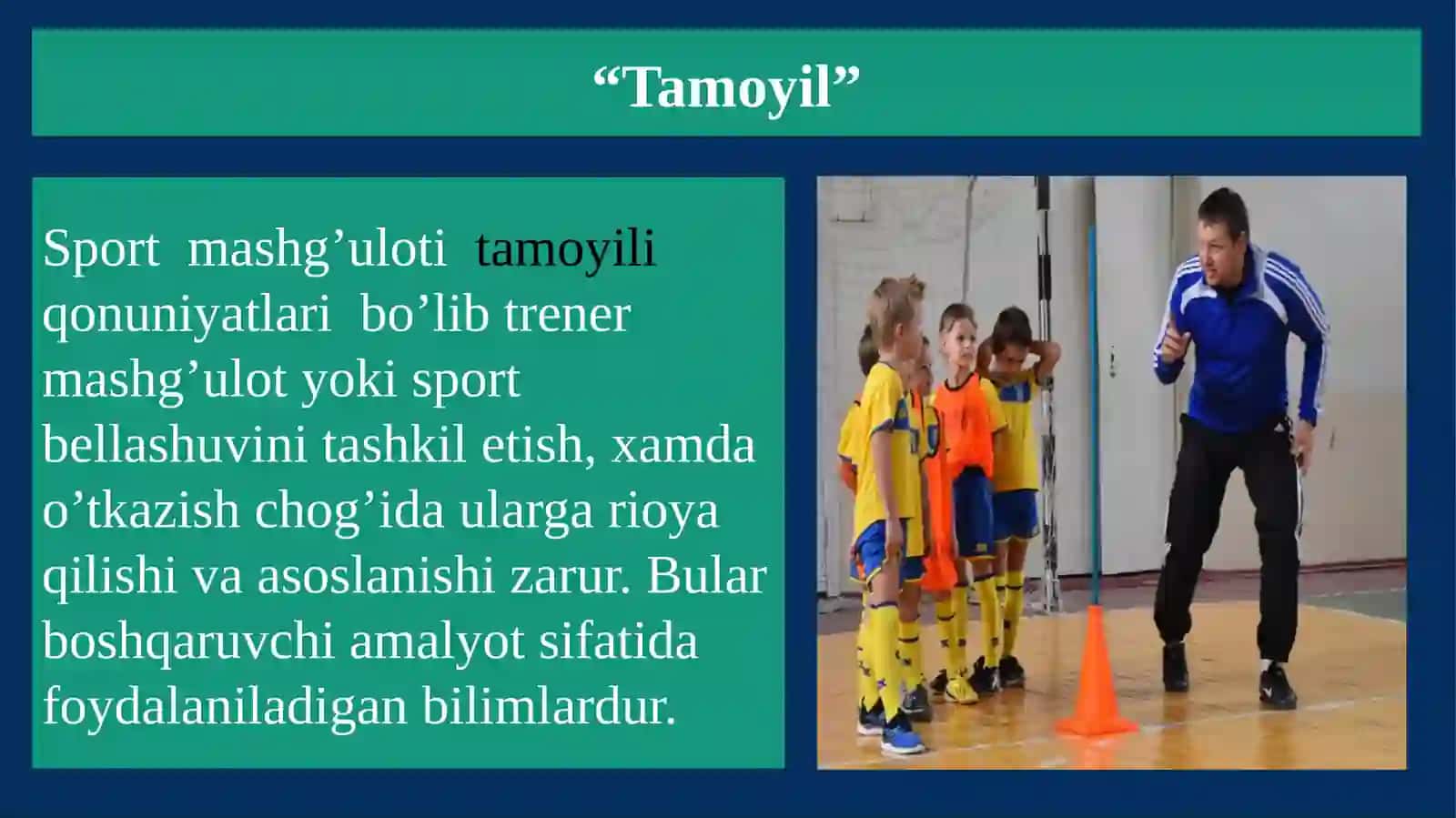 Sport mashg’ulotlarining tamoyillari 4