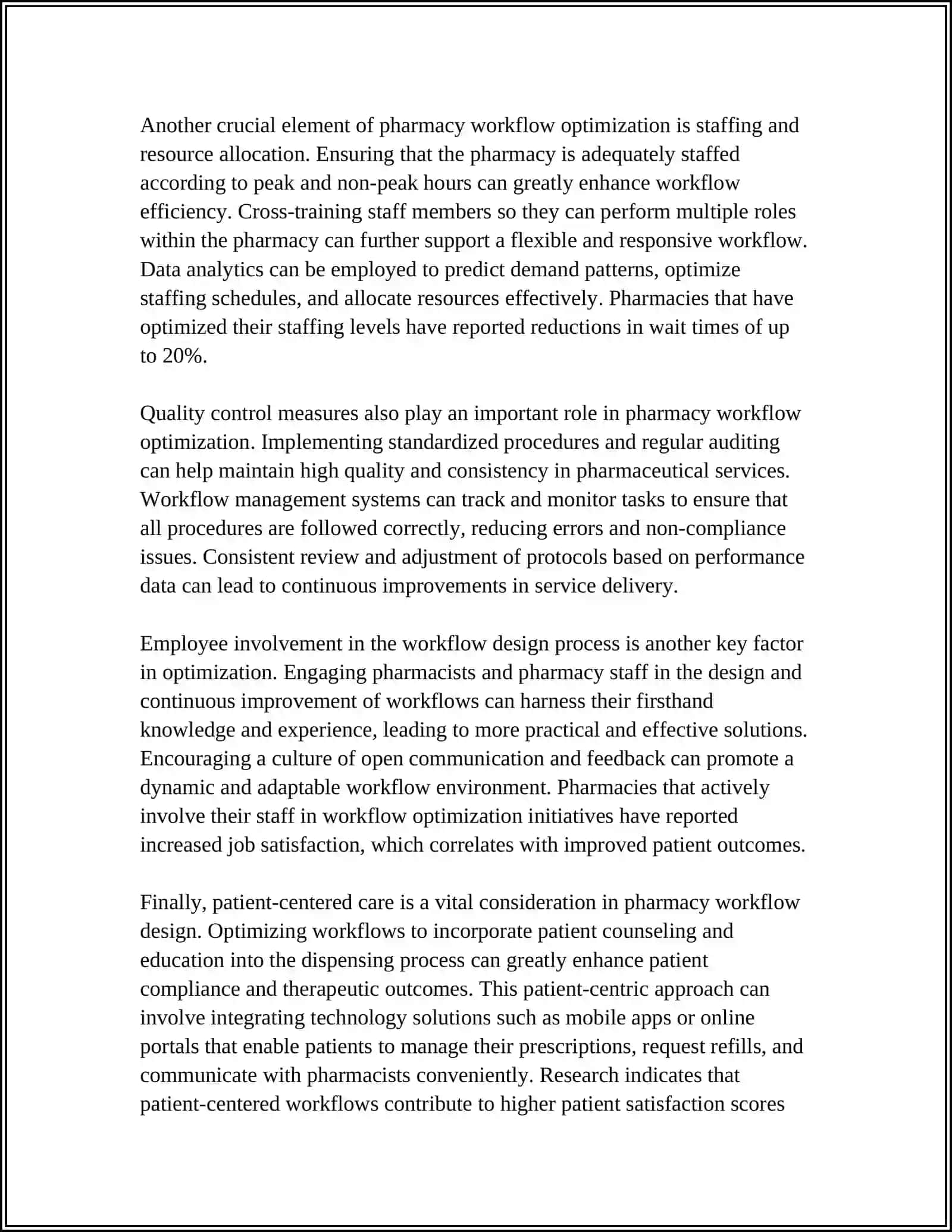 ORGANIZATION OF PHARMACEUTICAL WORK 4