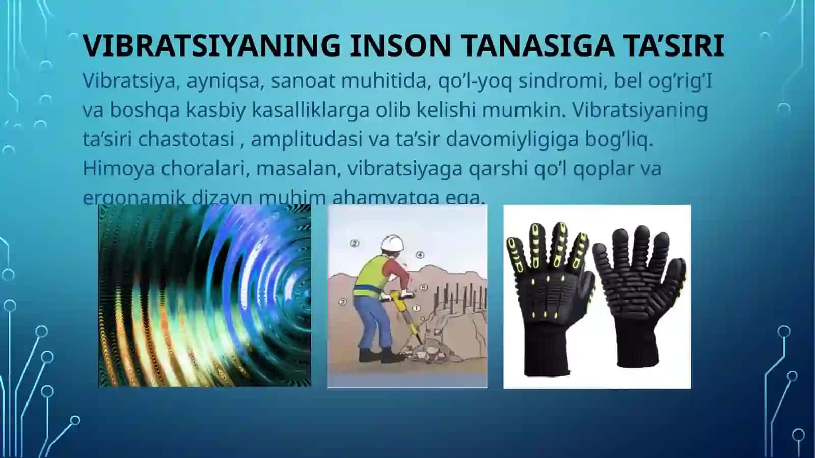 Mexanik to'lqinlarning inson organizmiga ta'siri 4