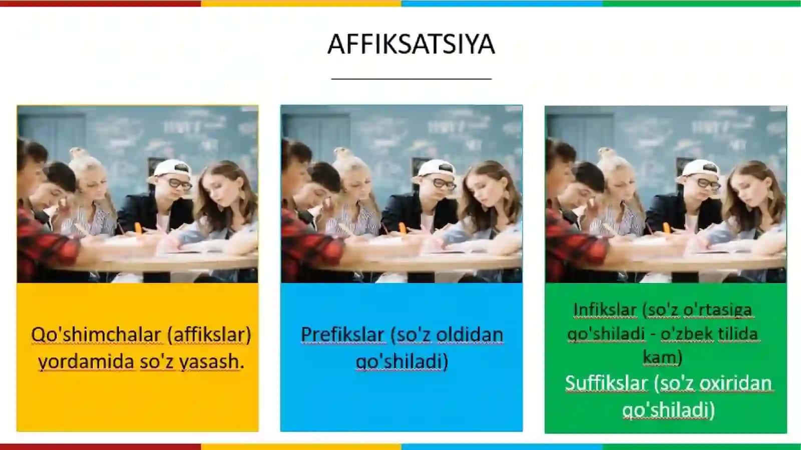 Oʻzbek tili derivatsiyasi 4