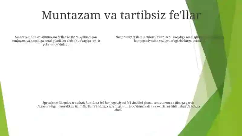 Spryajenie Glagolov 4