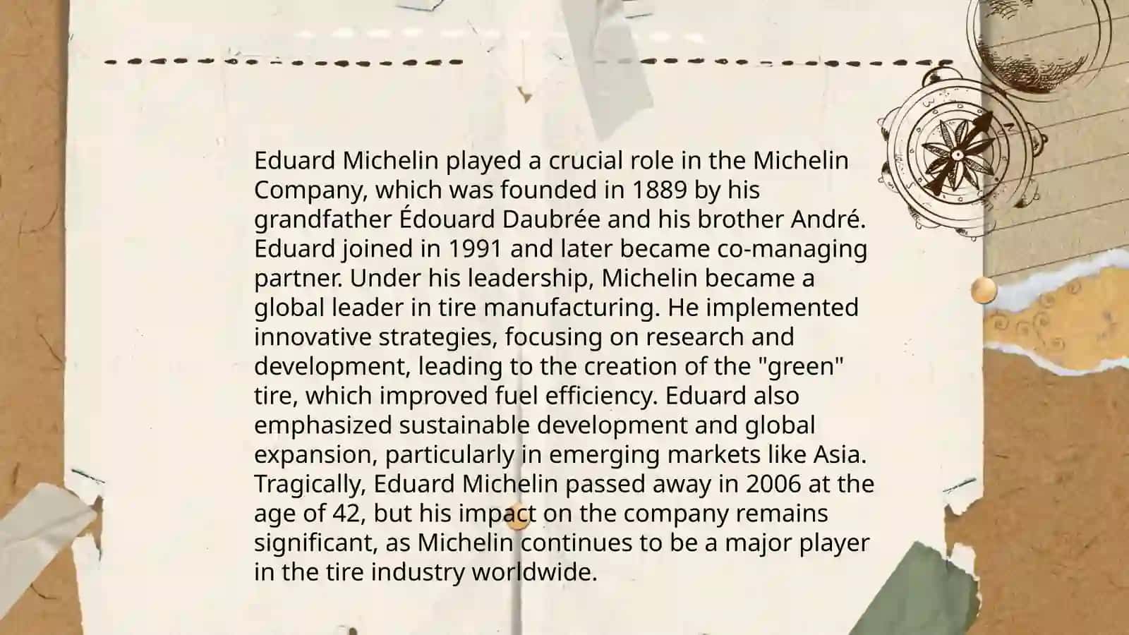 Eduard Michelin haqida Prezentatsiya 4
