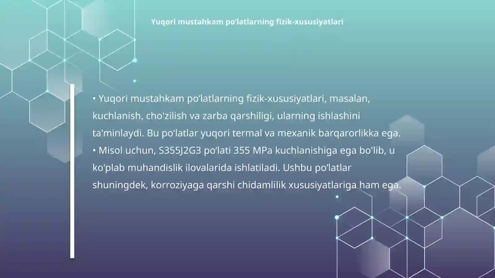 Yuqori mustahkam poʻlatlar 4