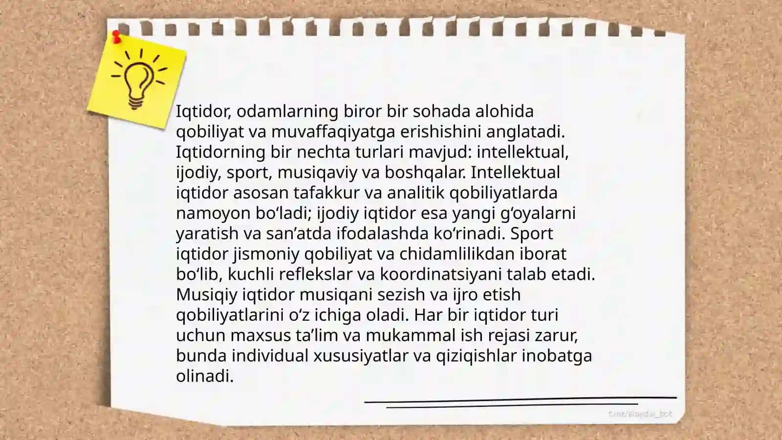 Iqtidor va qobiliyat 4