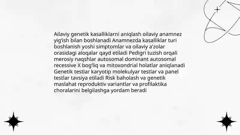 Tibbiy genetik maslahat 4