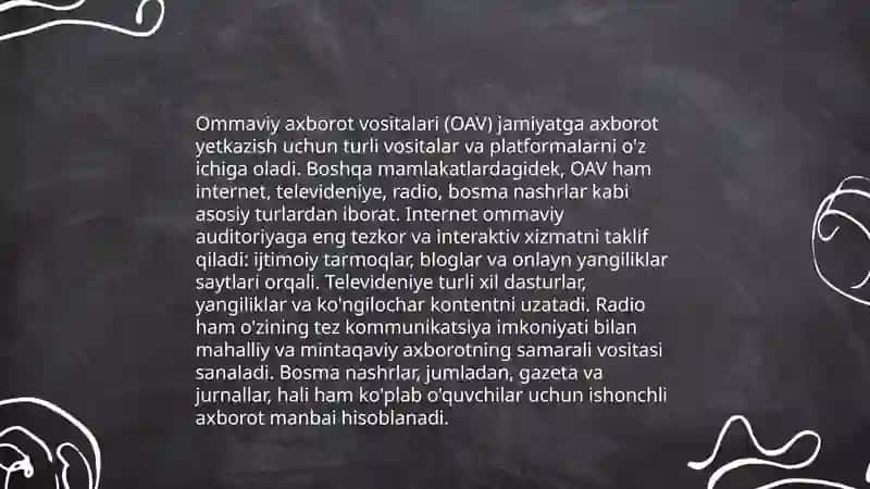 Media savodxonlik qanday oshirish mumkin? 4