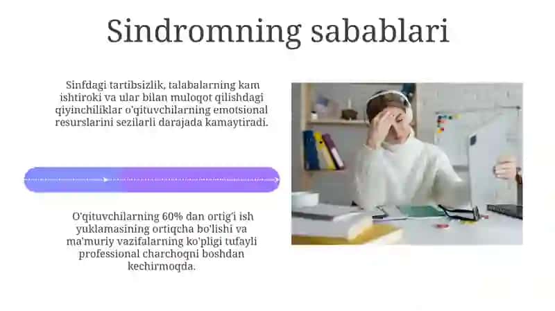 Oʻqituvchining hissiy kuyish sindromi 4
