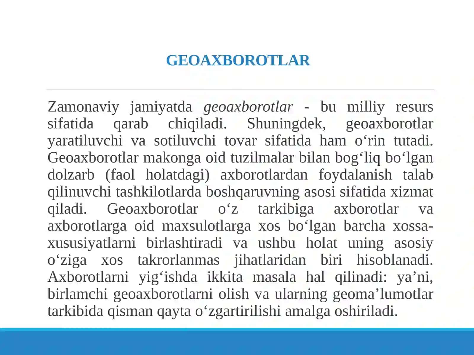 GEOAXBOROTLAR 4
