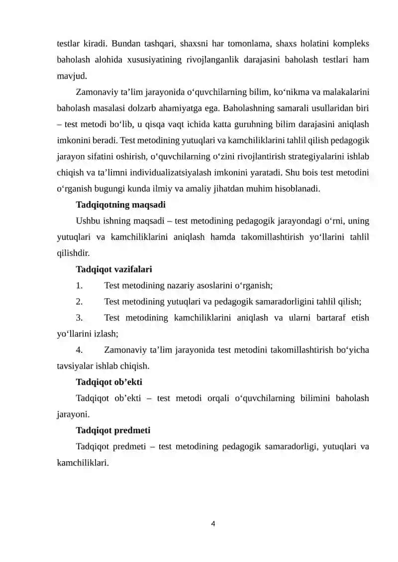 TEST METODINING YUTUQ VA KAMCHILIKLARI 4
