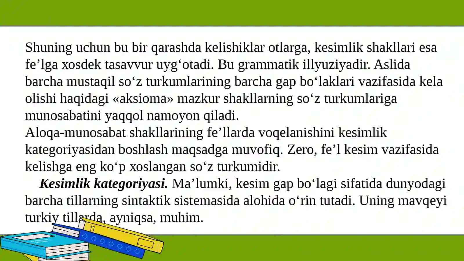 So‘zlarning sintaktik shakllari 4