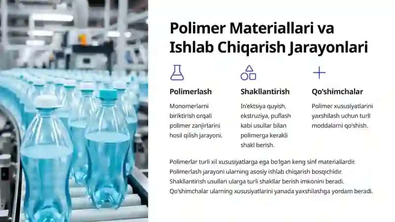 Materialshunoslik va Ishlab Chiqarishga Kirish 4