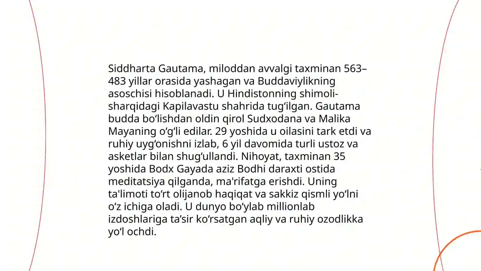 Buddaviylikning paydo bo'lish davri va tarixi 4
