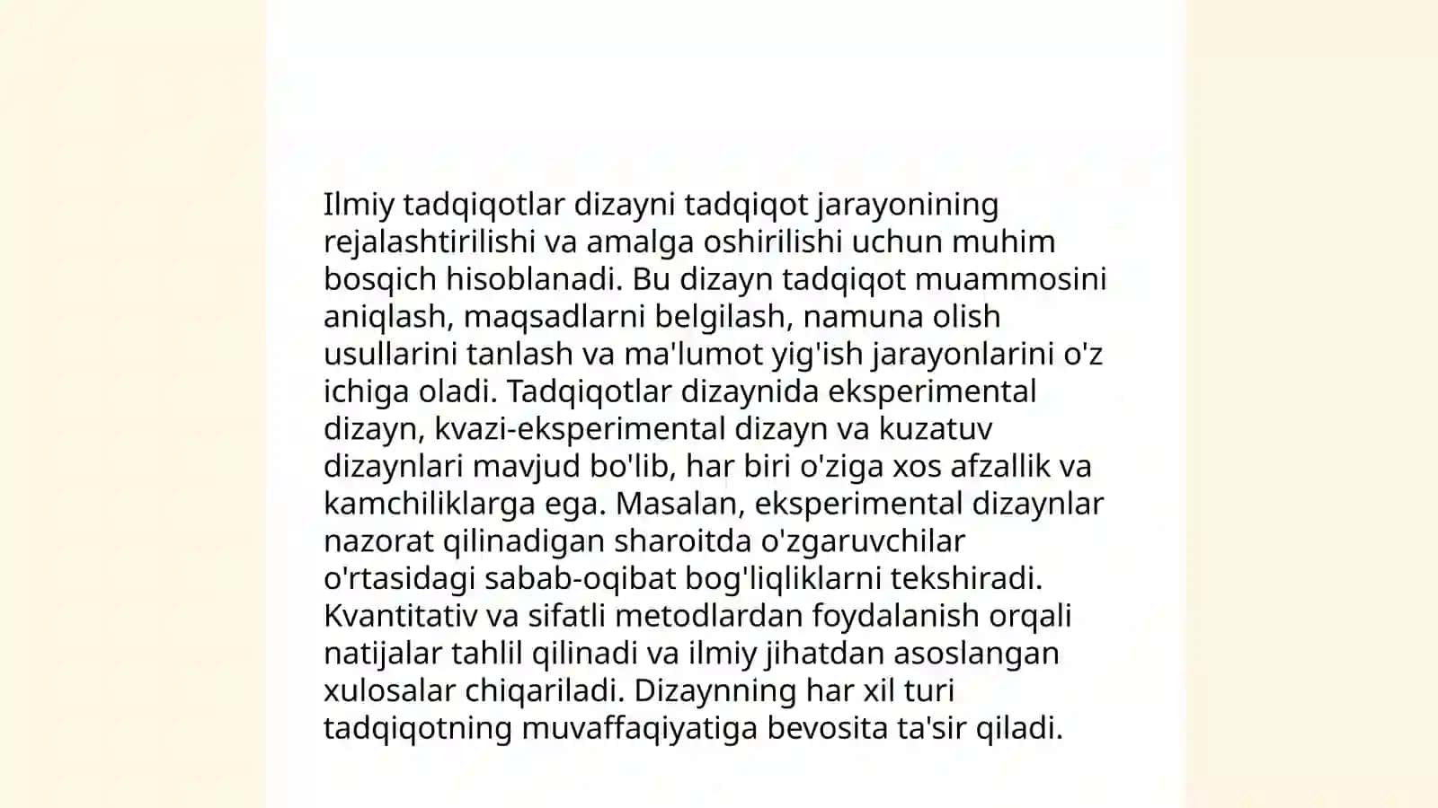 Tadqiqotlarning metodologiyasi 4