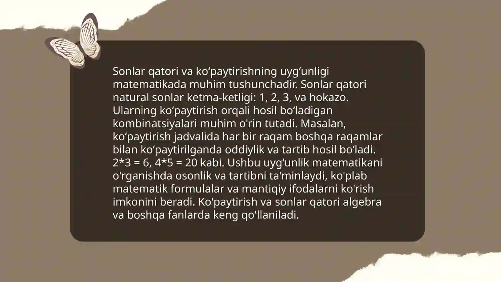 Koʻpaytirish qonunlari 4