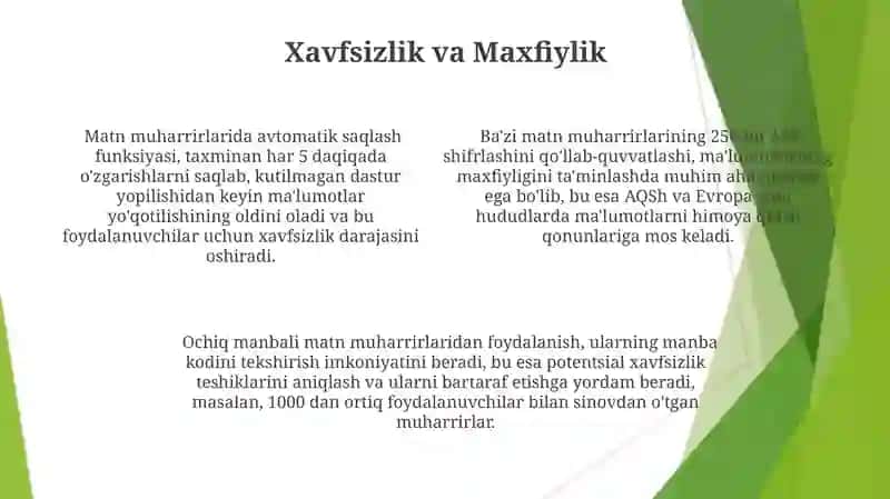 Matn muharrirlari 4