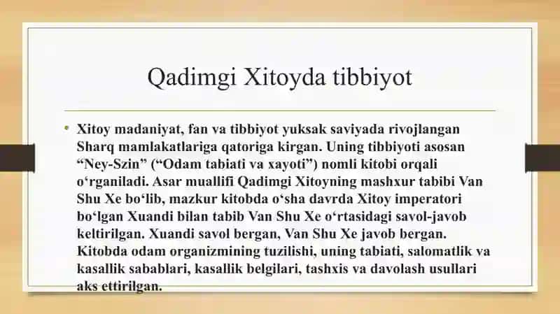 Qadimgi Sharq dati bbiyot kashfiyotlari 4