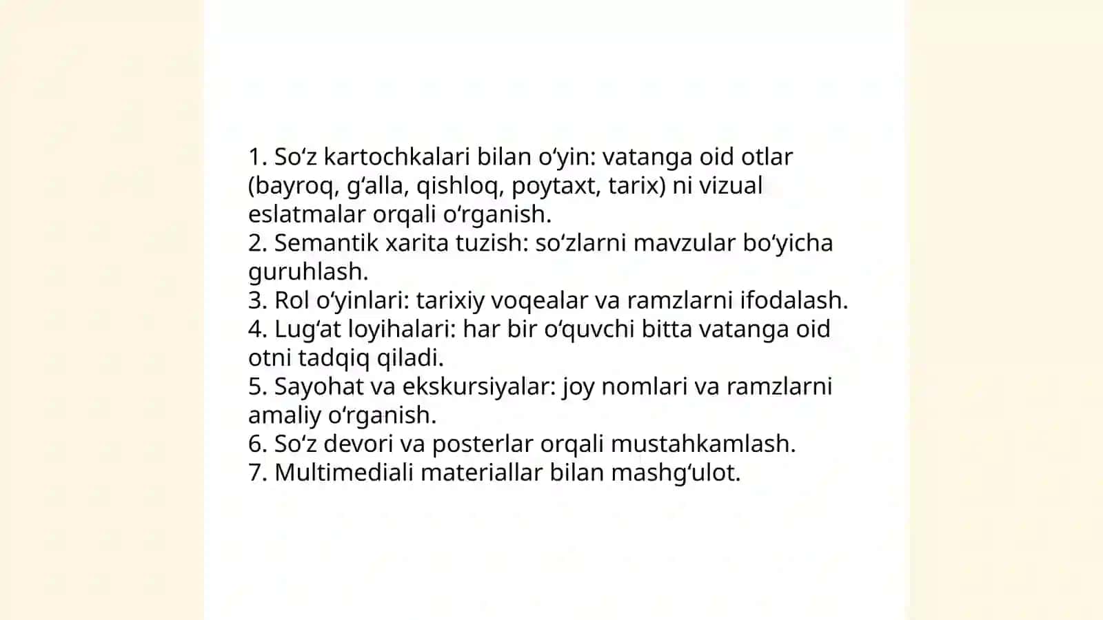 SHAXS VA NARSA NOMINI BILDIRGAN SO'ZLAR 4