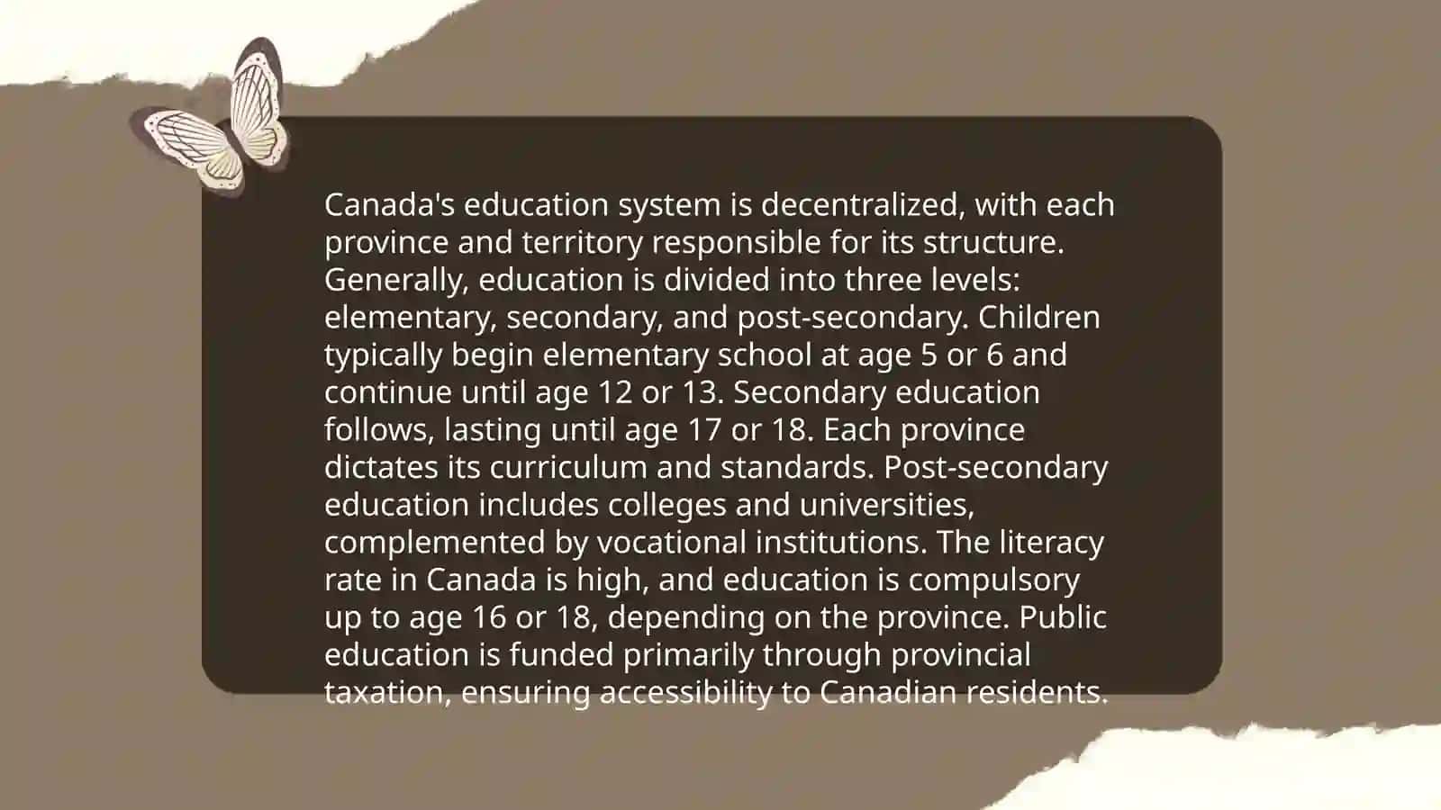 Education system of Canada 4