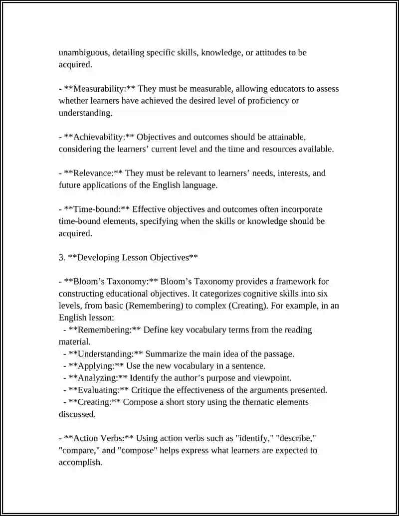 TEACHING LISTENING LESSON PLAN 4