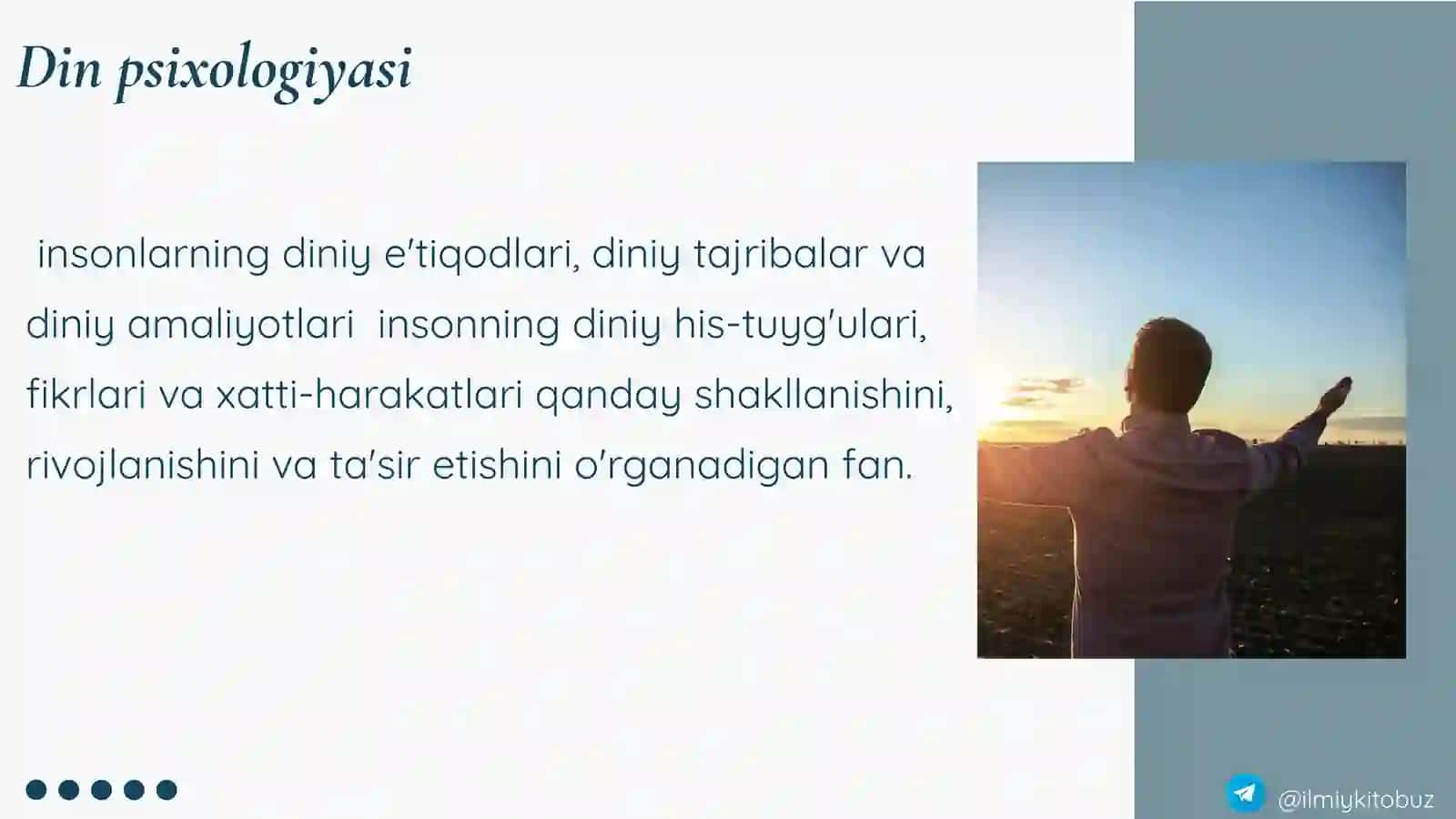 Din psixologiyasining asosiy masalalari 4