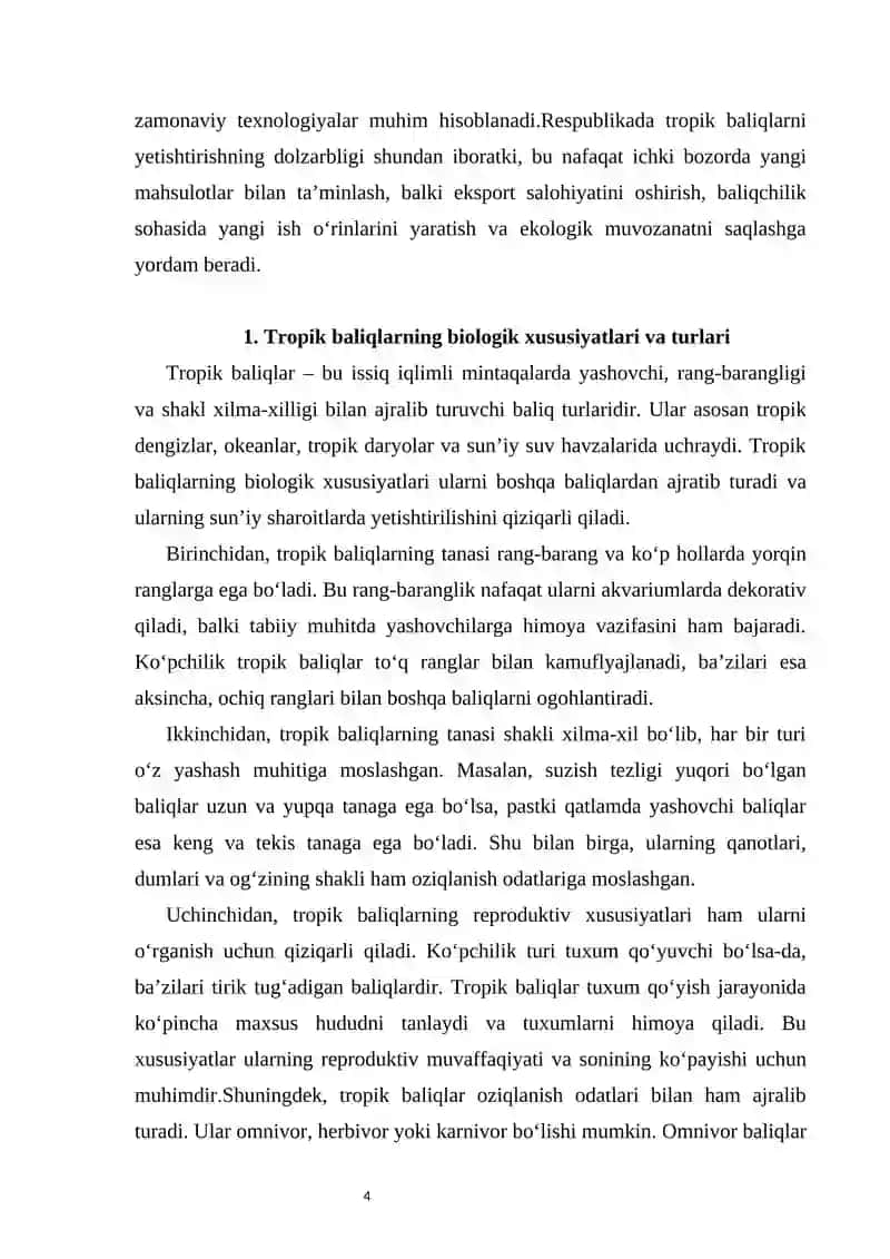 Respublikamizda yetishtiriladigan tropik baliq turlari 4
