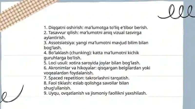 Aqlli bolish sirlaei 4