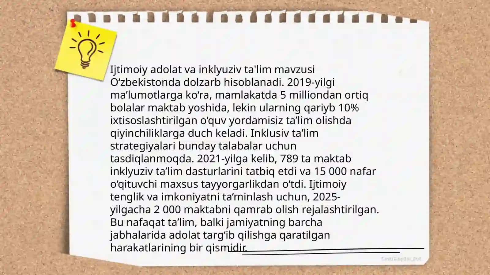 Inklyuziv ta'lim marshruti va tamoyillati 4