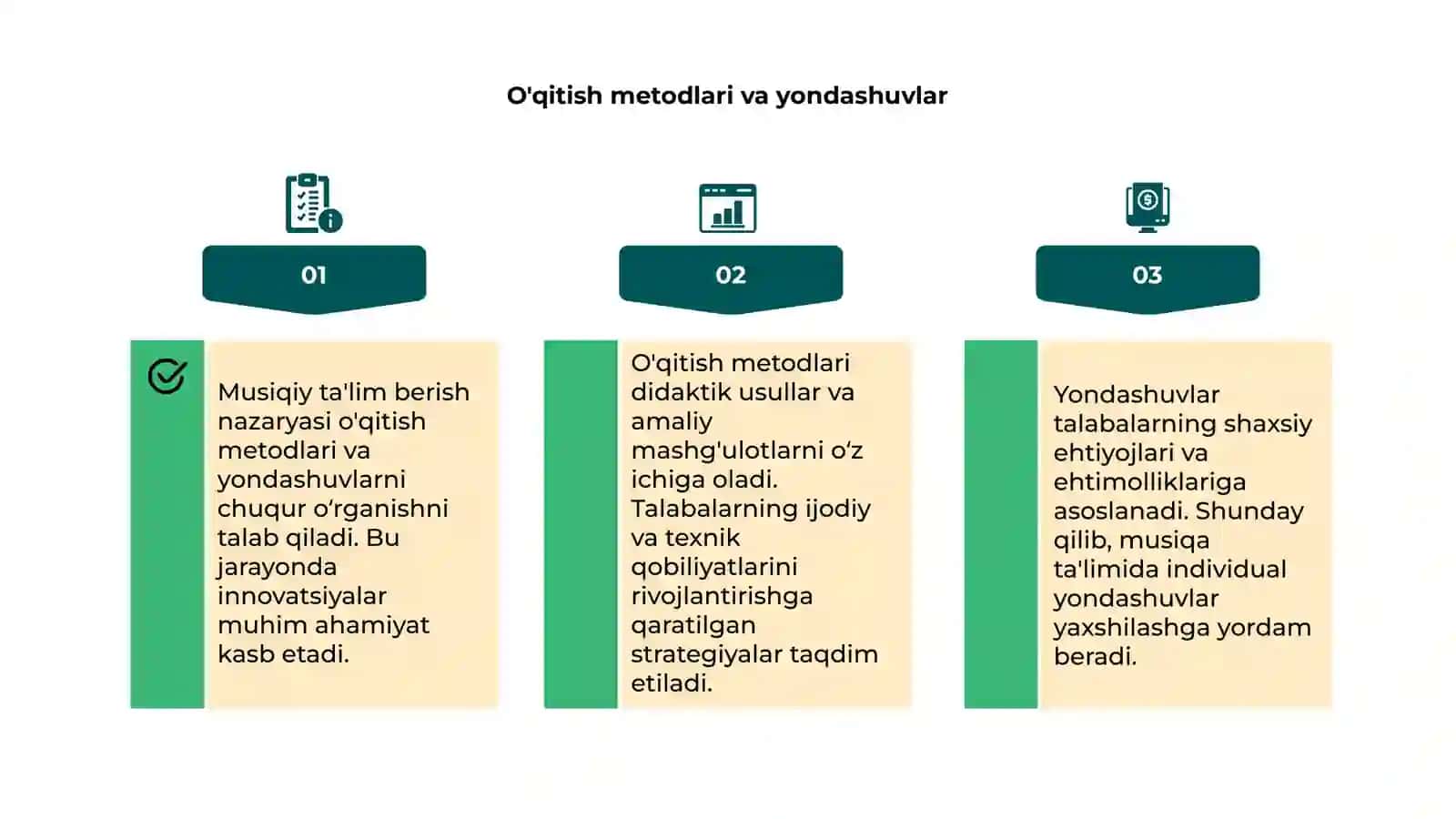 Musiqiy ta'lim berish va o'qitish nazaryasi 4