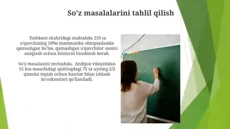 4-sinf Matematika Darslikdagi Masalalarni Yechish Usullari 4
