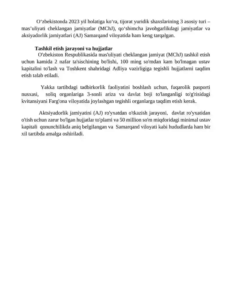 Tijoratchi yuridik shaxslar 4