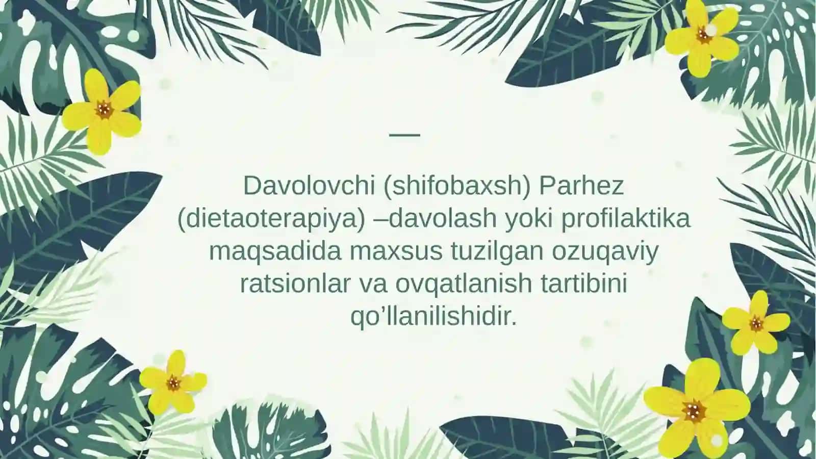 Bemorlarni ovqatlantirish turlari 4