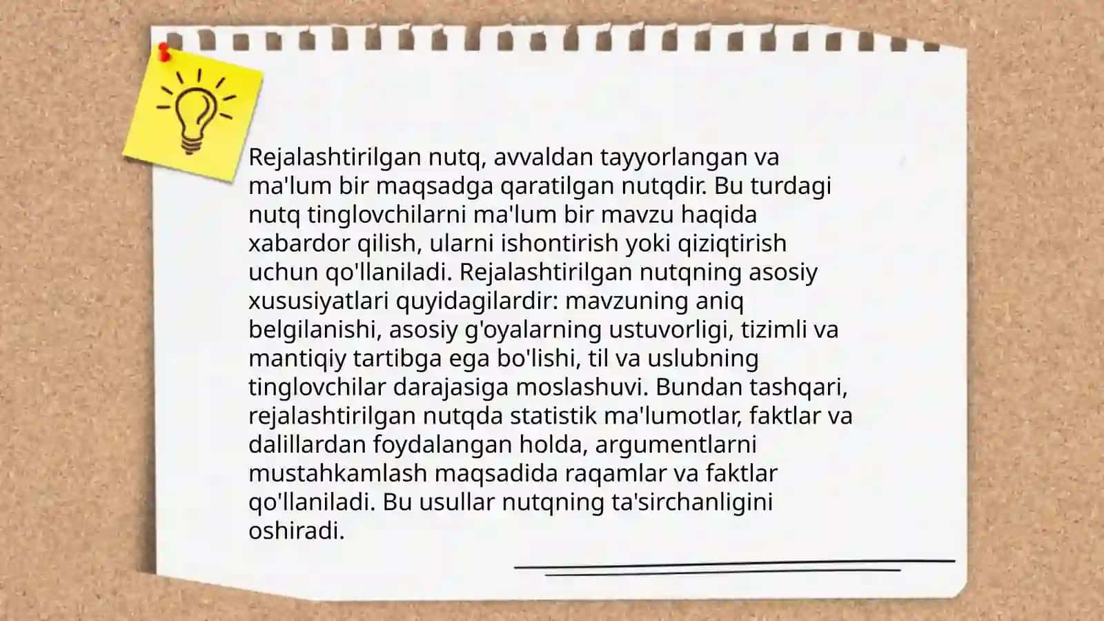 Nutq qonunlari va o‘qituvchi nutqi qoidalari 4
