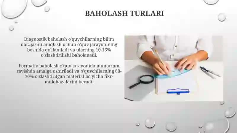 Baholashning asosiy tamoyillari 4