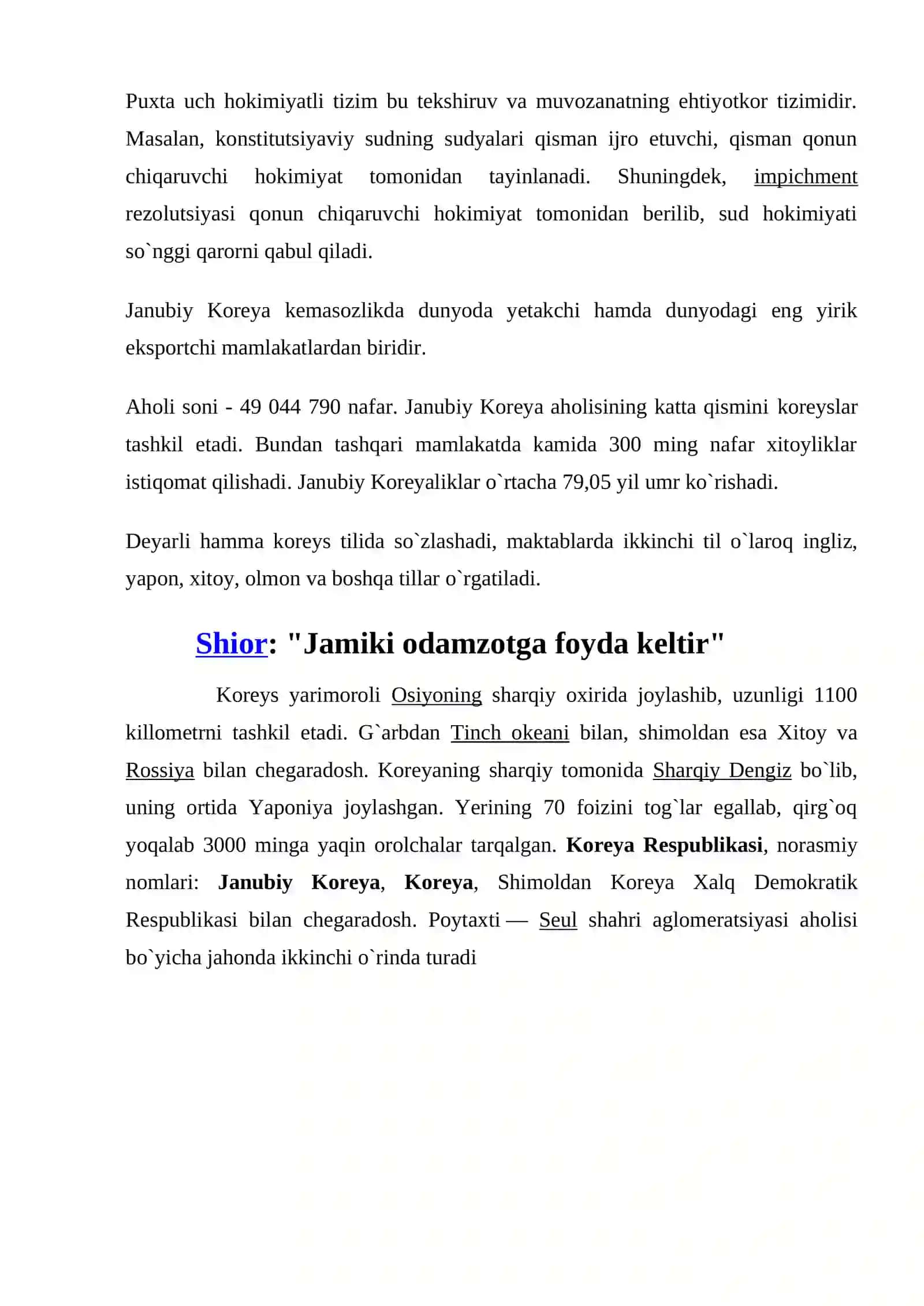 Yangi Tarix fanidan 4