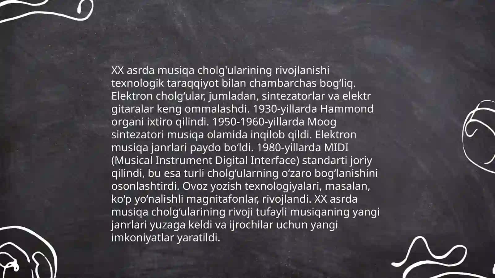 XIX-XX asrlarda musiqa cholg'ulari 4