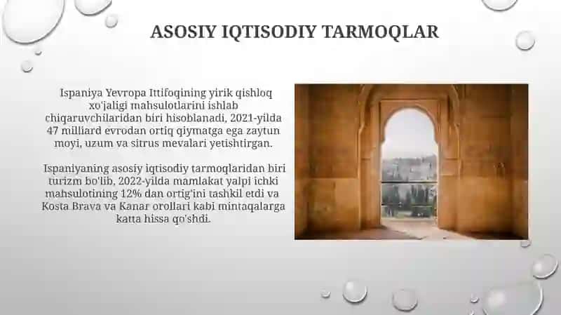 Ispaniyaga iqtisodiy geografik tavsif 4