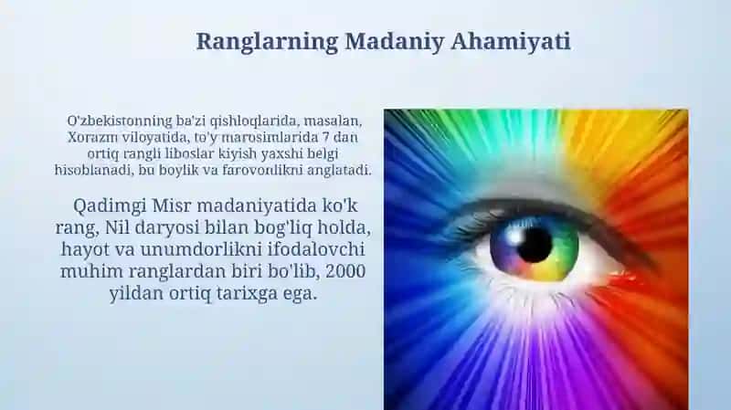 Ranglarni idrok etish 4