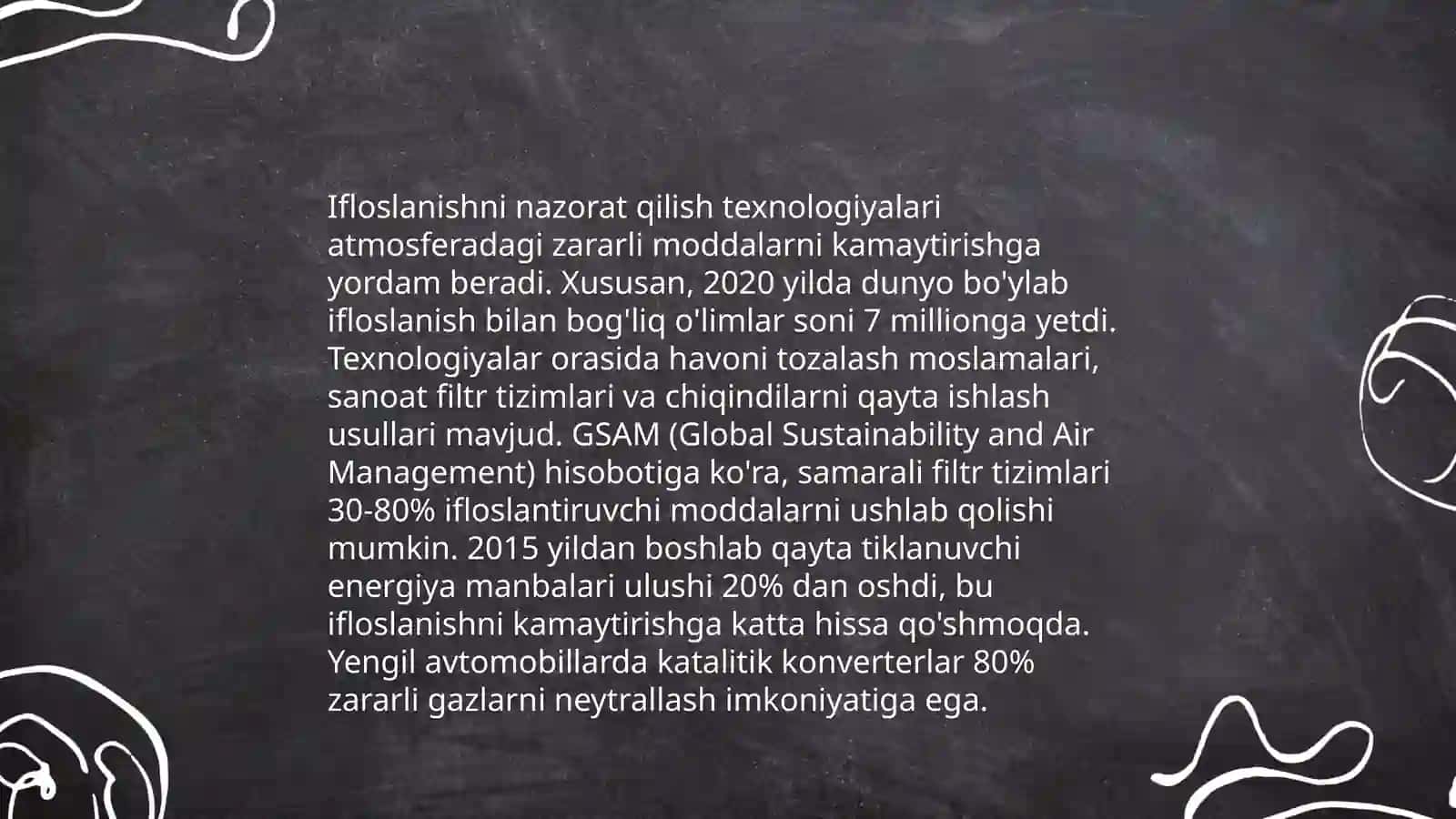 Ifloslanishni nazorat qilish texnologiyalari 4