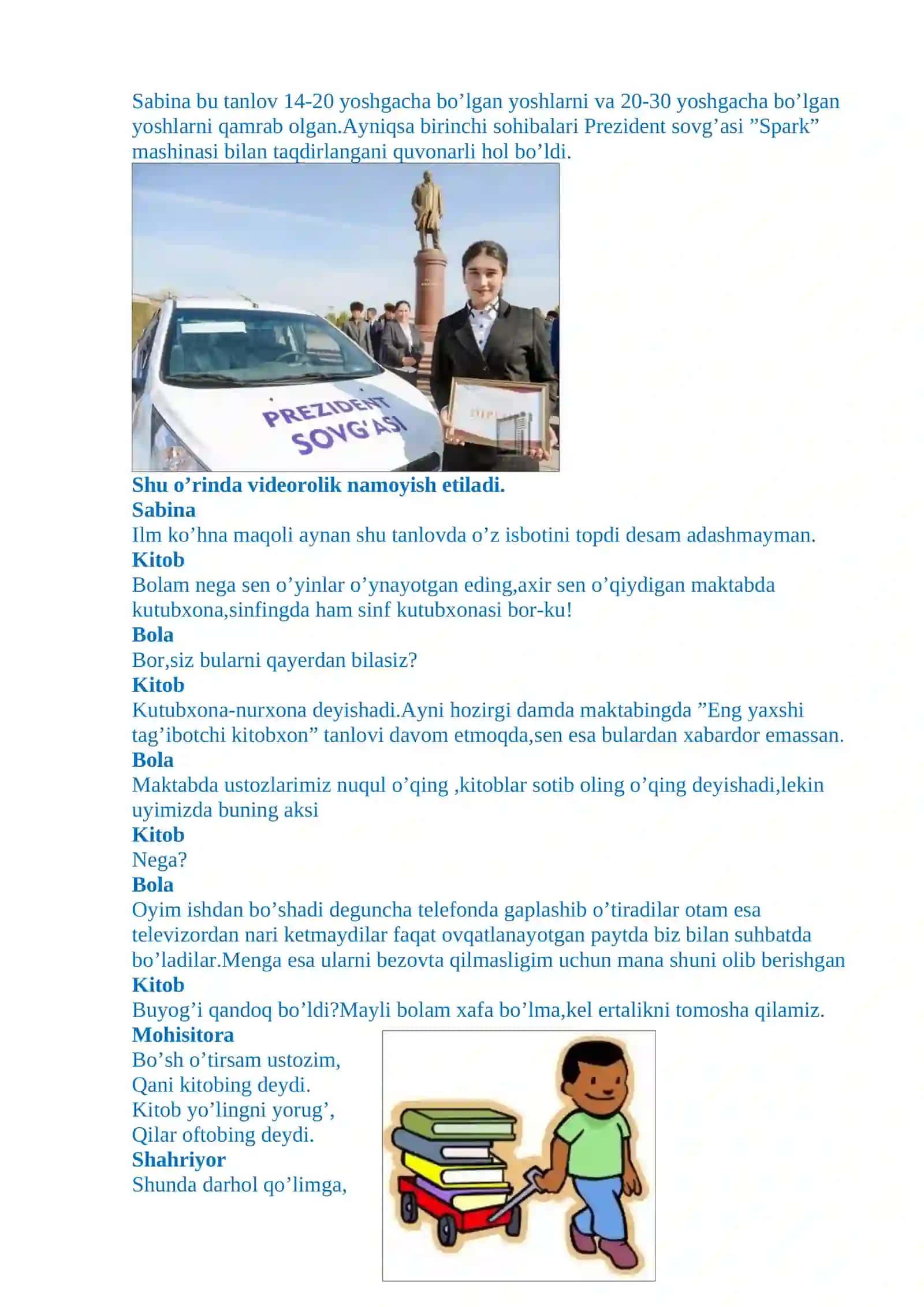 Kitob qalbni yoritar bayram ertalik 4